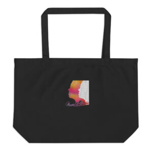 Large organic tote bag