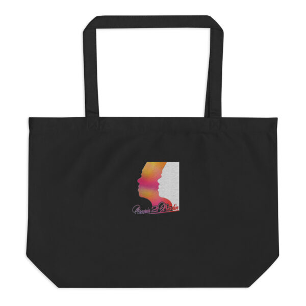 Large organic tote bag